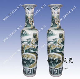 陶瓷大花瓶定制設(shè)計 景德鎮(zhèn)陶瓷文化